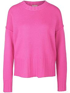 Rundhals-Pullover aus Schurwolle und Kaschmir include pink von include