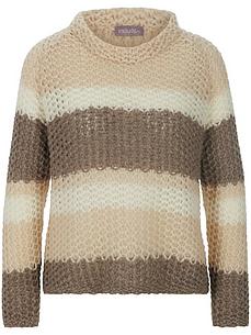 Rundhals-Pullover include beige von include