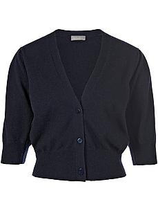 Strickjacke aus 100% Premium-Kaschmir include blau von include