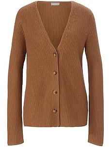 Strickjacke aus Seide und Kaschmir include braun von include