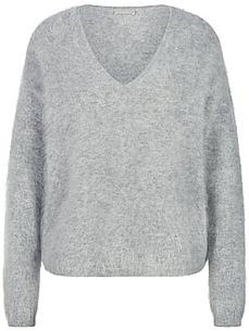 V-Pullover include grau