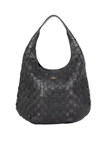 incus Women's Leder Shopper, SCHWARZ von incus