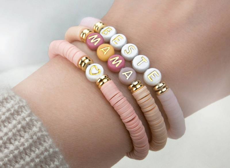 Personalisiertes Armband Mit Buchstaben, Patentante, Katsuki von indemi