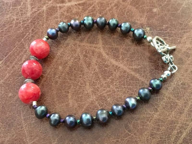 Kultivierte Perlen Armband von indljewelry