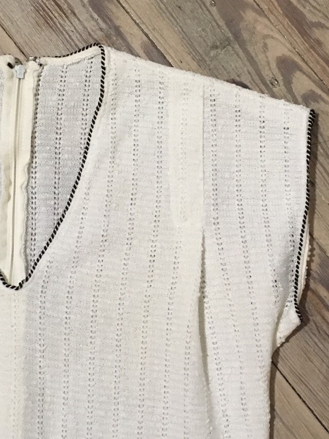 Weiß Strickkleid von inezandberyl