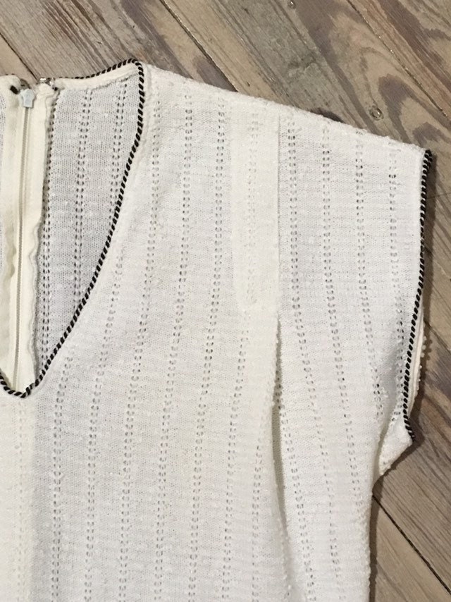 Weiß Strickkleid von inezandberyl