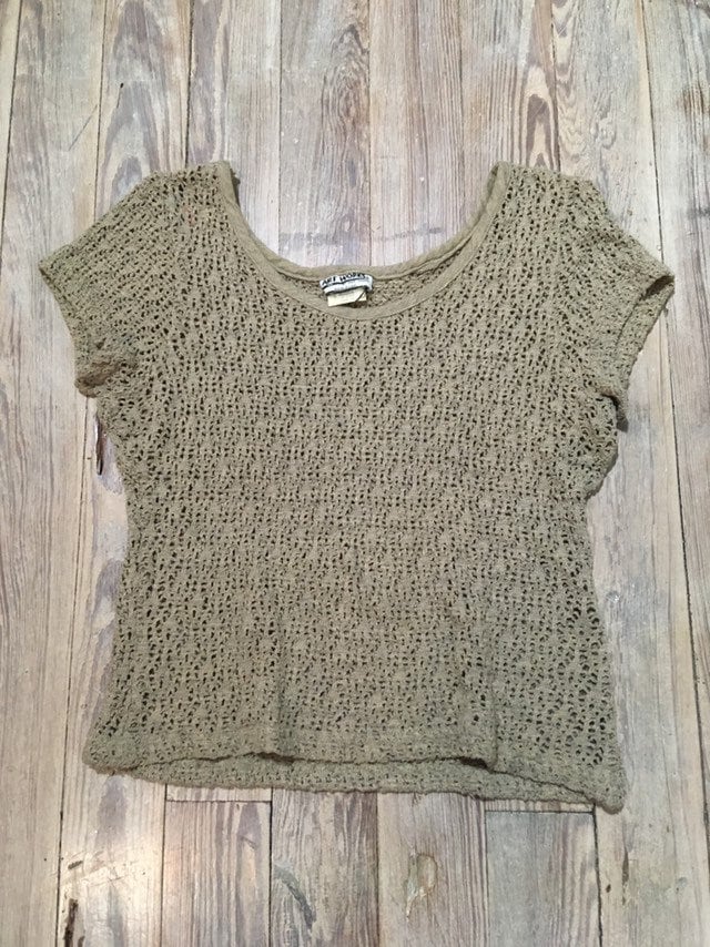 strick Crop Top - Art Wear Größe L von inezandberyl