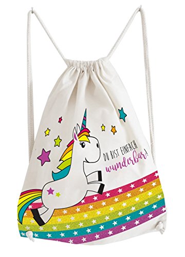 infinite by GEDA LABELS (INFKH) Einhorn Wunderbar 33x42cm, Multicolor von Gedalabels