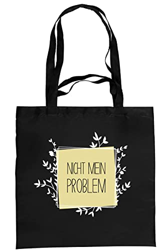 infinite by GEDA LABELS Unisex Tasche Nicht Mein Problem Schultertasche, schwarz infinite by GEDA LABELS Unisex Tasche Nicht Mein Problem Schultertasche, schwarz von infinite by GEDA LABELS
