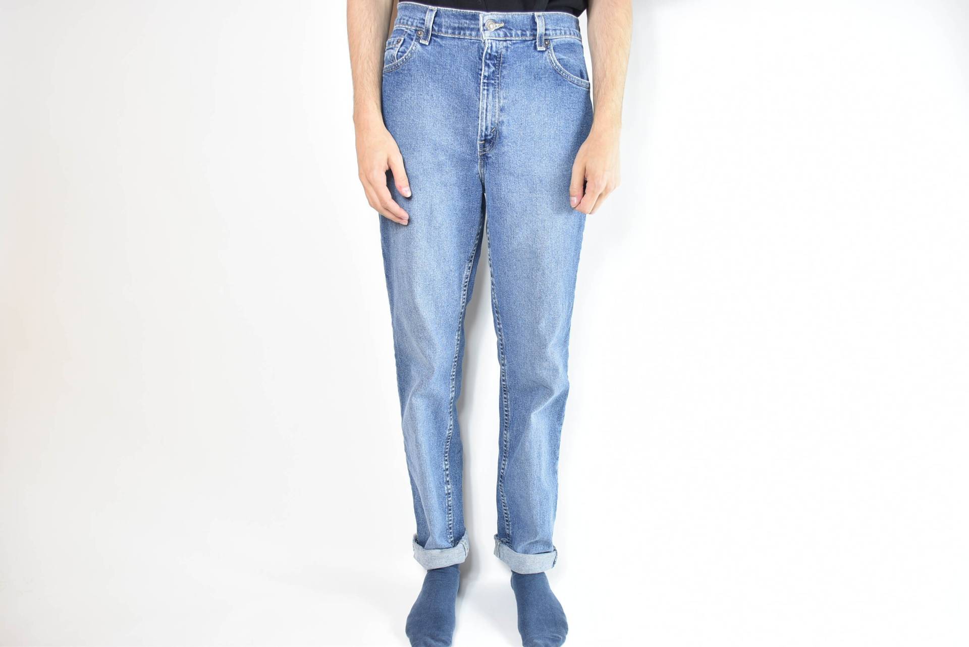 Vintage Blue Levis 550 Denim Jeans von inhomage