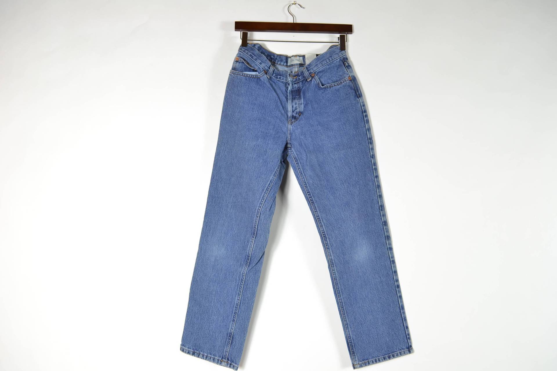Vintage Gap Knopf Fliege Blue Jeans von inhomage