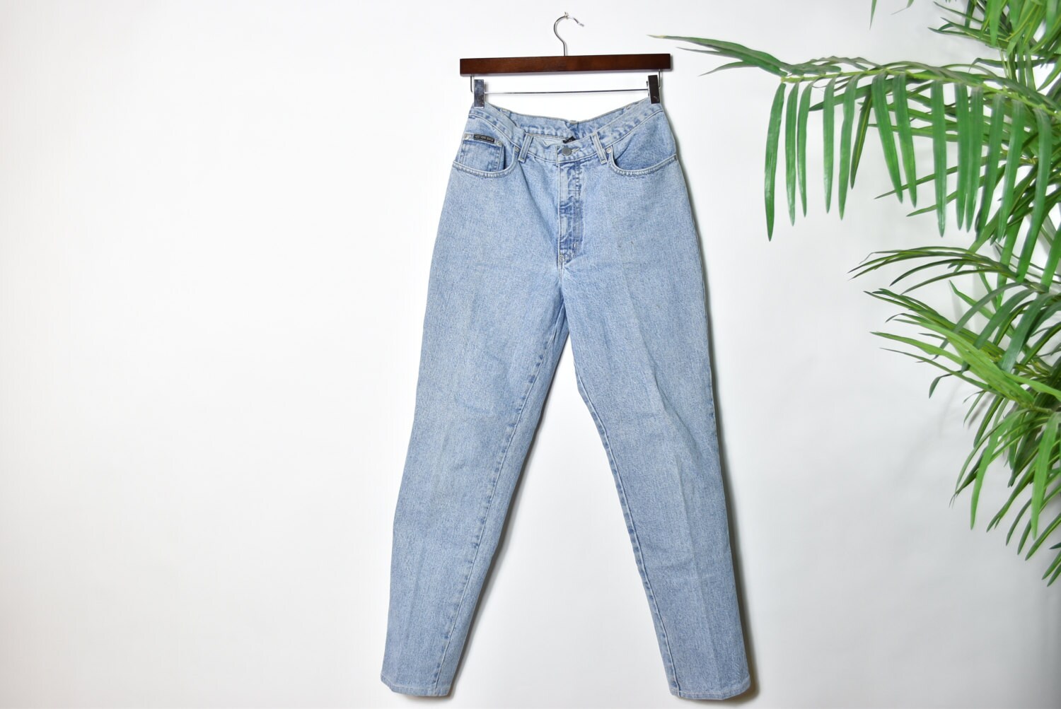 Vintage New York Jeans Blue Denim von inhomage