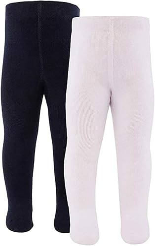 inibini 2er Pack Babystrumpfhosen/Kinderstrumpfhosen uni, 2 Strumpfhosen aus Baumwolle für Mädchen und Jungen, MADE IN EUROPE, Dunkelblau/Weiß, Gr. 74-80 inibini 2er Pack Babystrumpfhosen/Kinderstrumpfhosen uni, 2 Strumpfhosen aus Baumwolle für Mädchen und Jungen, MADE IN EUROPE, Dunkelblau/Weiß, Gr. 74-80 von inibini