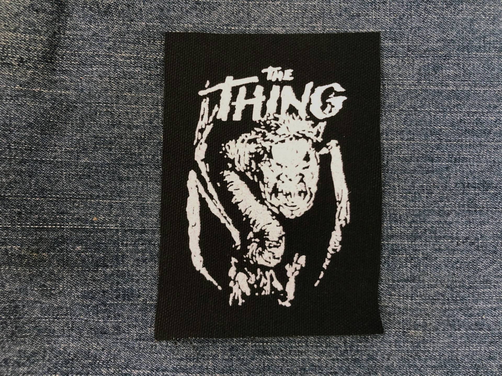 The Thing Canvas Aufnäher von inkedupmerch