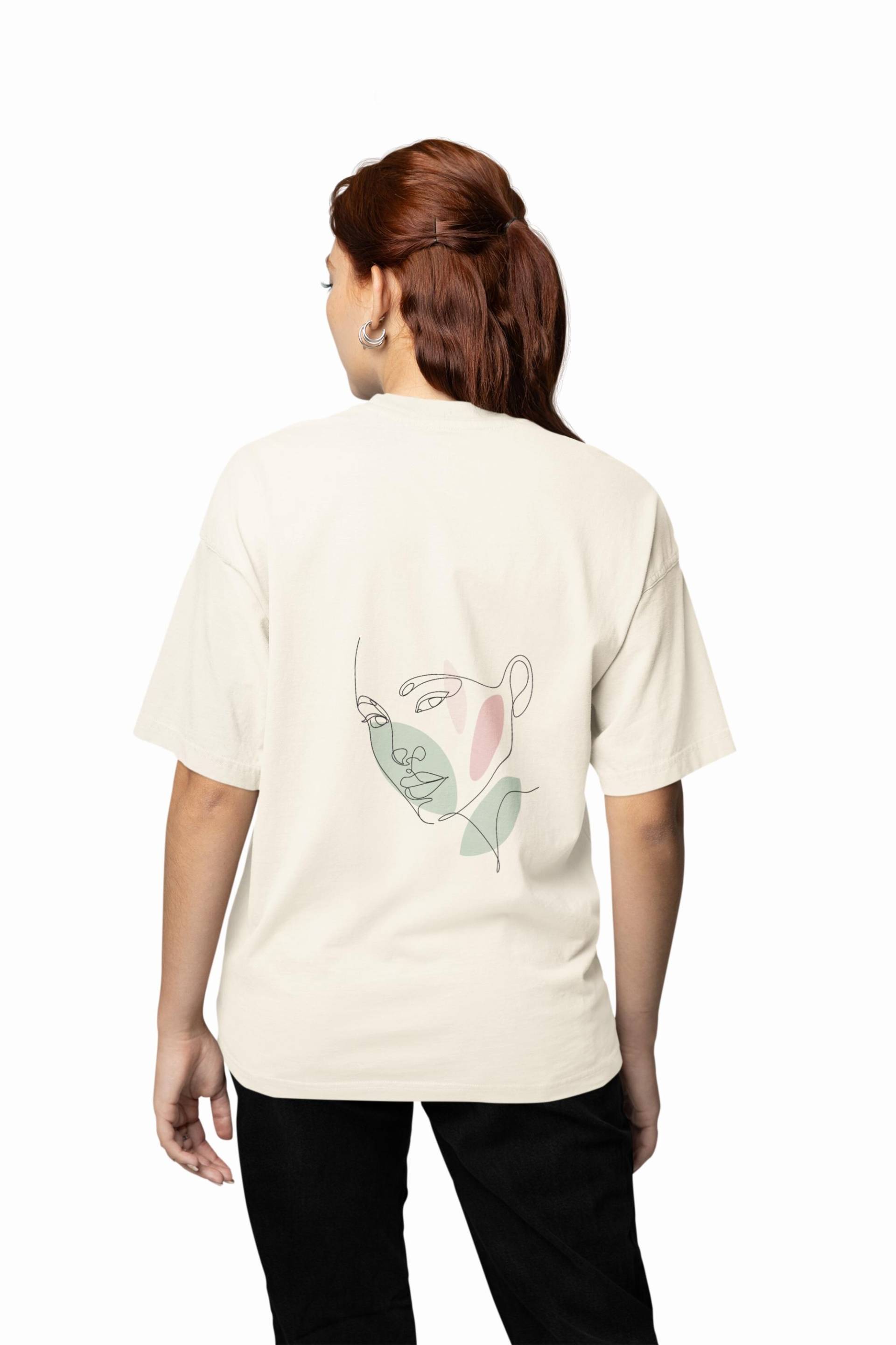 Minimal Face T-Shirt von inkspireTM