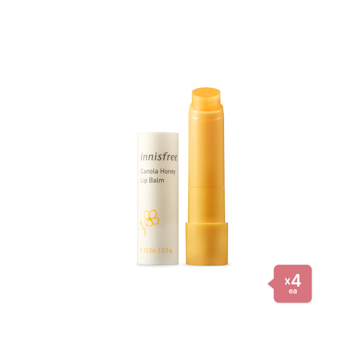 innisfree - Canola Honey Lip Balm (4ea) Set von innisfree