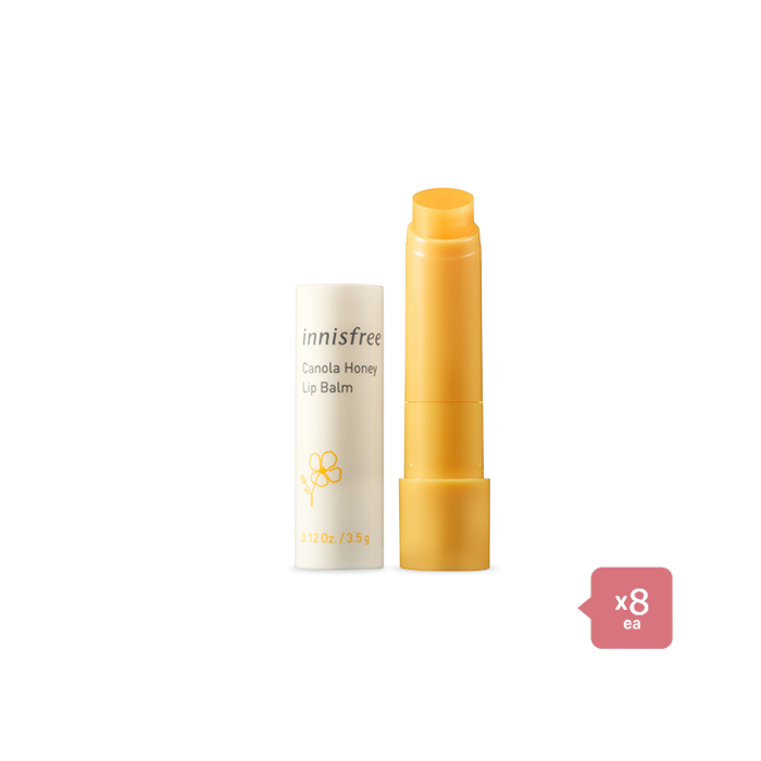 innisfree - Canola Honey Lip Balm (8ea) Set von innisfree