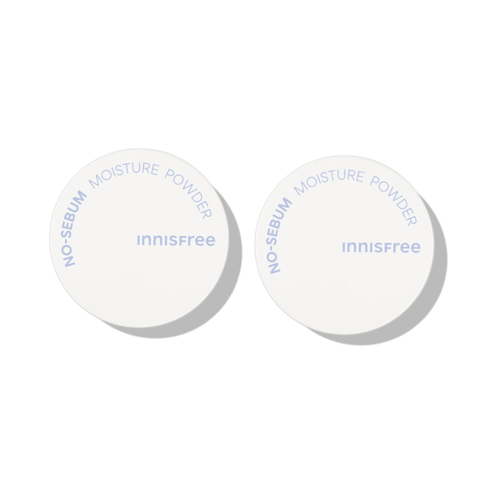 innisfree - No-Sebum Moisture Powder - 5g (2ea) Set von innisfree