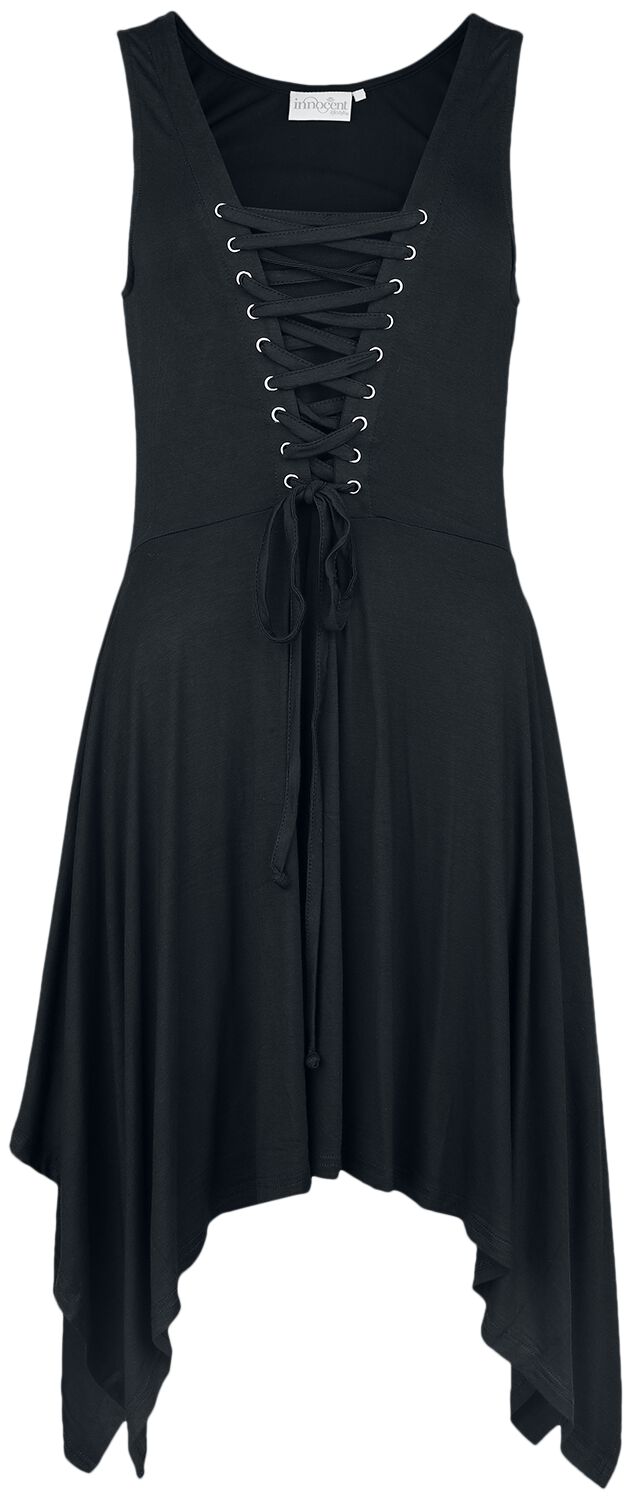 Innocent - Gothic Kurzes Kleid - Euanthe Dress - S bis 4XL - für Damen - Größe M - schwarz von innocent