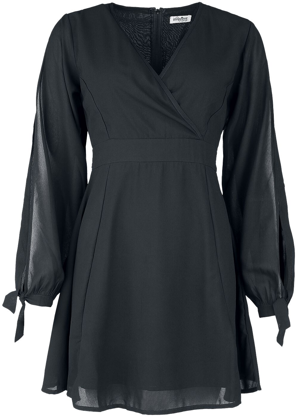 Innocent - Gothic Kurzes Kleid - Opal Dress - XS bis 4XL - für Damen - Größe XXL - schwarz von innocent