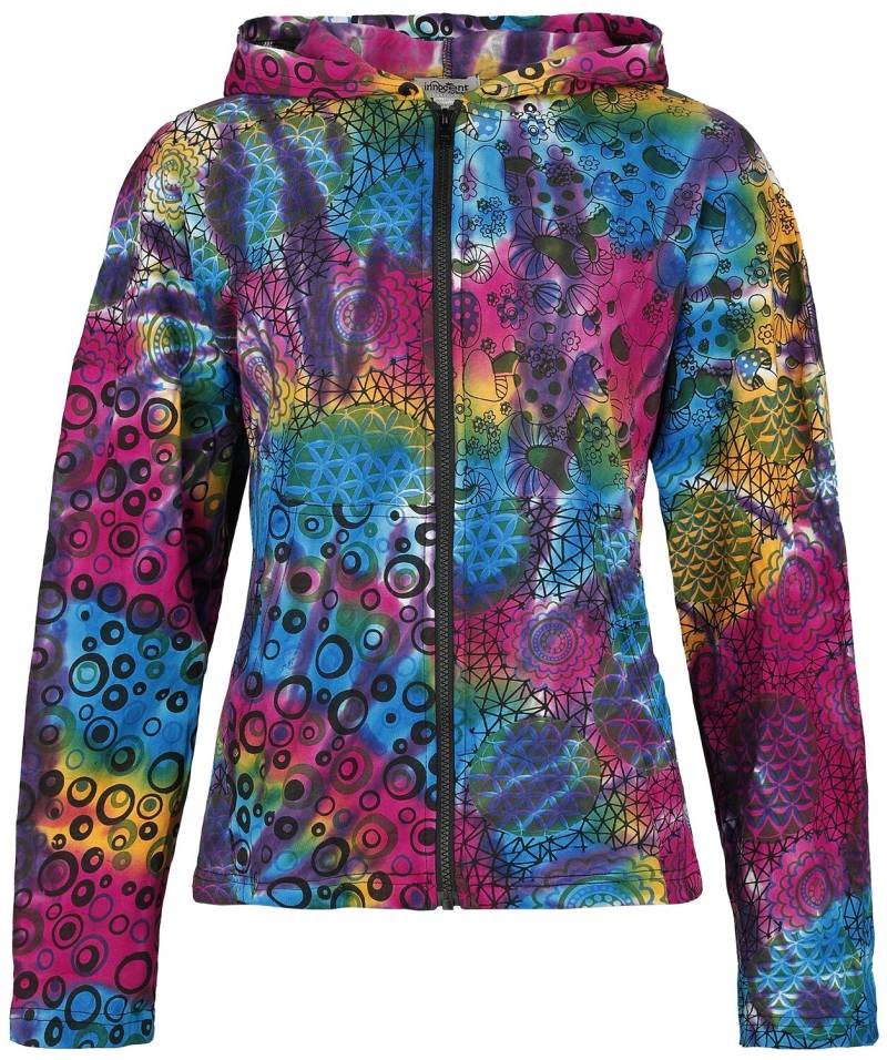 Innocent Kapuzenjacke - Sinker Tie Dye Hood - XS bis XXL - für Damen - Größe XS - multicolor von innocent