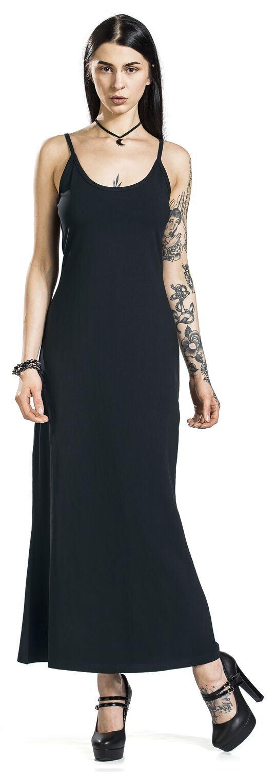Innocent Kleid lang - Mila Dress - S bis 4XL - für Damen - Größe 3XL - schwarz von innocent