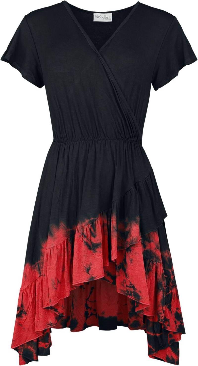 Innocent Megaera Dress Kurzes Kleid schwarz rot in XL von innocent