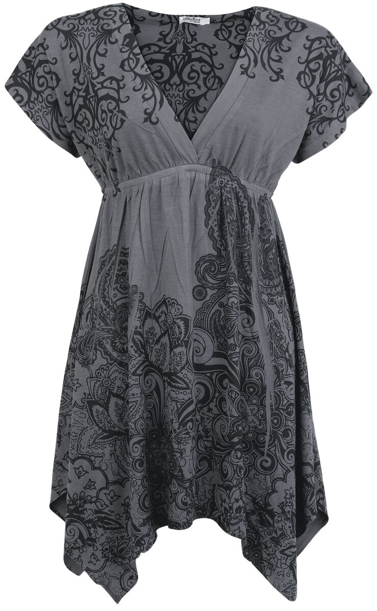 Innocent Smock Kurzes Kleid grau in XS von innocent
