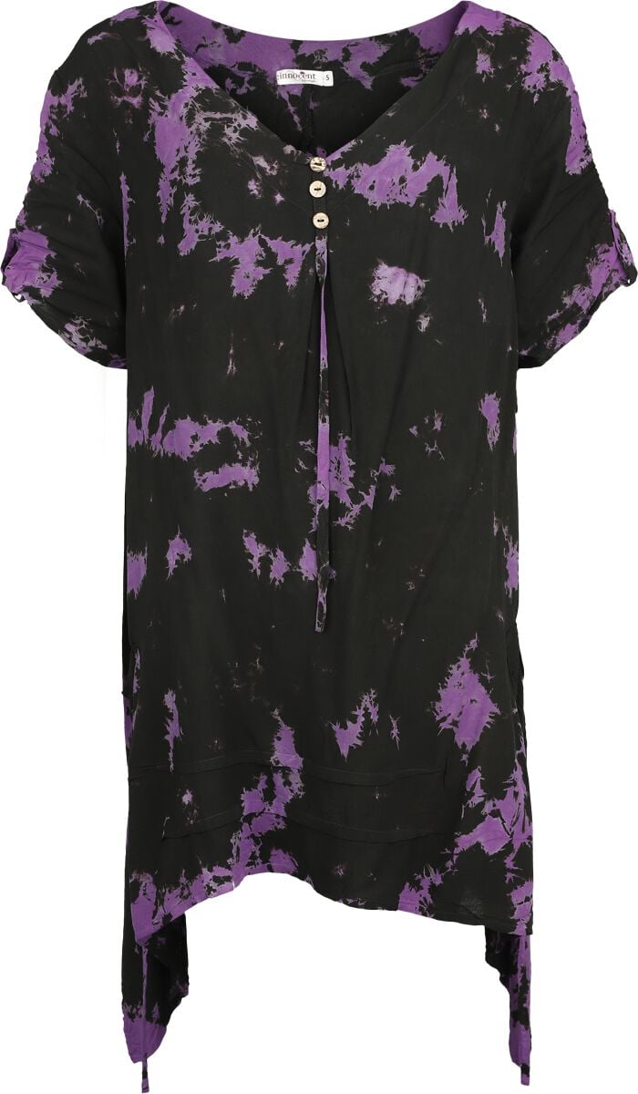 Innocent T-Shirt - Jacinta Top - XS bis 4XL - für Damen - Größe S - lila/schwarz von innocent