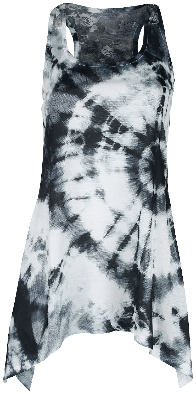 Innocent Top - Spaced Out Lace Panel Vest - XS bis XXL - für Damen - Größe XXL - multicolor von innocent