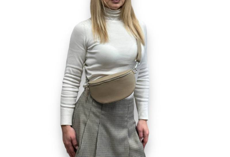 inovesis Umhängetasche Bauchtasche Leder, Umhängetasche,Damen, Crossbody bag von inovesis