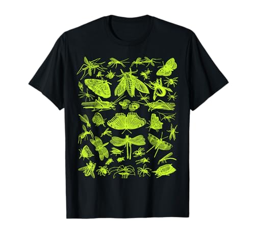 Insekten-Kollektion Bugs Entomologen Jungen und Mädchen T-Shirt von insect life collection