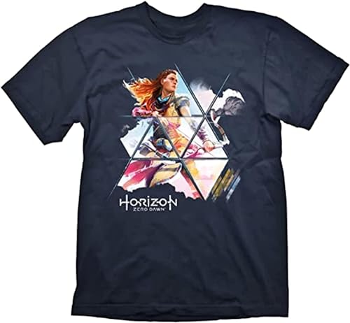 Horizon Zero Dawn Mens Ladies t T-Shirts Hemdens Painted Aloy Navy,(Small) von insert