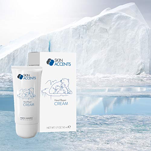 inspira: cosmetics Skin Accents Hand Repair Cream Handcreme mit feuchtigkeitsspendender Formel - zieht schnell ein und ist nicht fettend 50 ml von inspira: cosmetics
