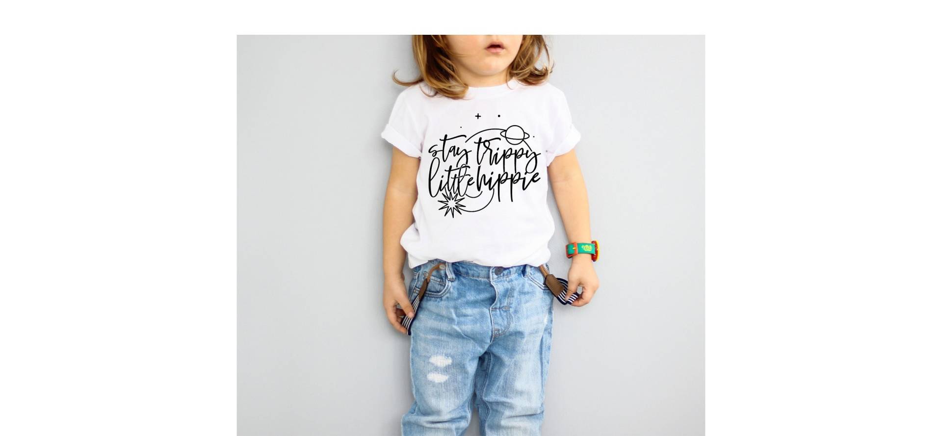 stay Trippy T, Trippy, Little Hippie Hippie, Geschenke Für Jungen, Kleinkinder, Mädchen, Boho T-Shirt, Unisex von inspiredbykey