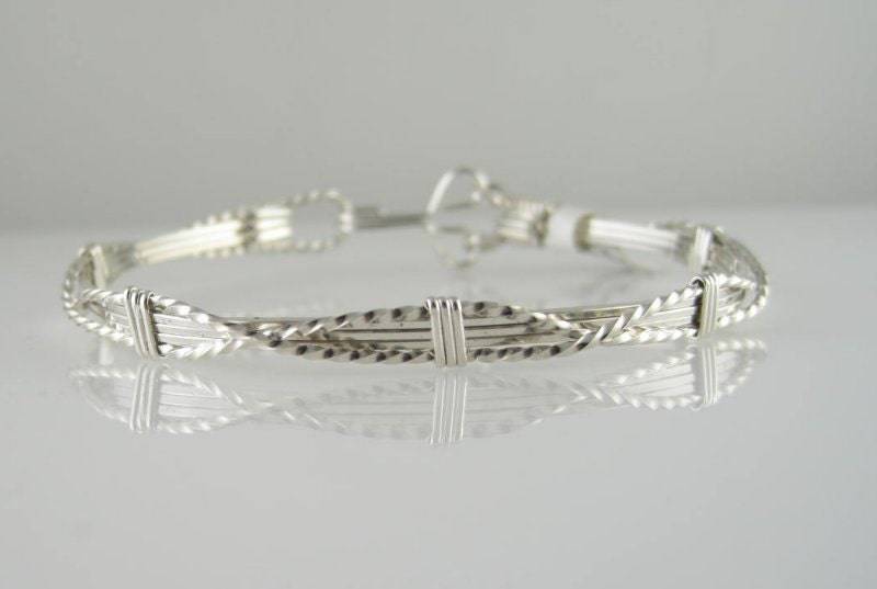 Wsb-1082, Armband Sterling Silber, Silber Armband, Handgemachtes Draht Gewickelt Armreif, Gewickelt, Schmuck Wsb-1082, Armband Sterling Silber, Silber Armband, Handgemachtes Draht Gewickelt Armreif, Gewickelt, Schmuck von inspiredcreationsco