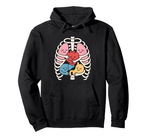 Lustige menschliche Anatomie Lächelnde Kinder Pullover Hoodie Lustige menschliche Anatomie Lächelnde Kinder Pullover Hoodie von internal organs of human body