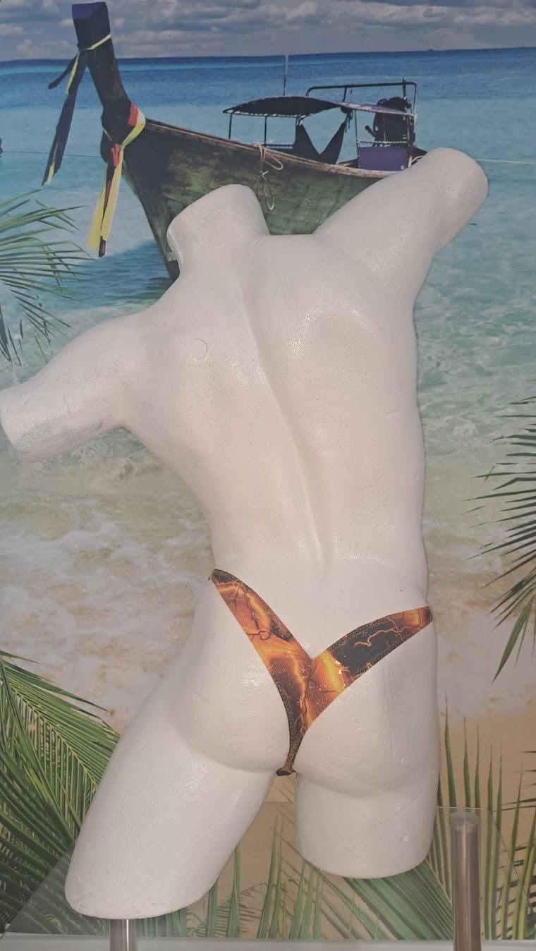 Neu Rio Line Y Pant String Herren Mit Tiefen Sitz Am Po Und Ca 14mm Bänder von intymofashion