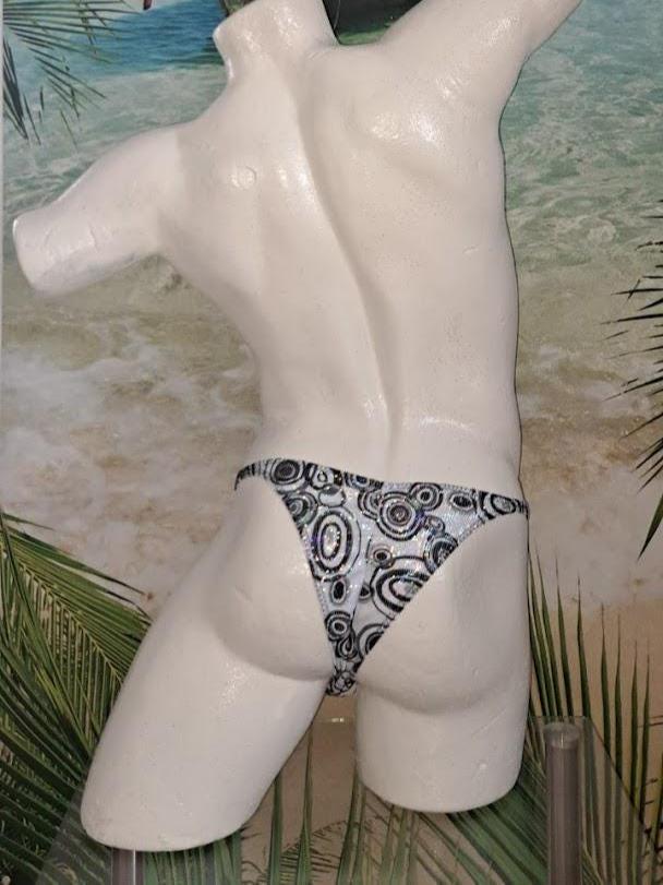 Neuer Stoff 1/4 Po Tanga Mit Wenig Stoff Am Und Ca 14mm Bänder von intymofashion