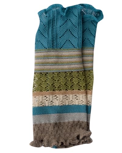 Invero, Merino Armstulpen Ruby Mehrfarbig, 100% Wolle (Düne) von Invero