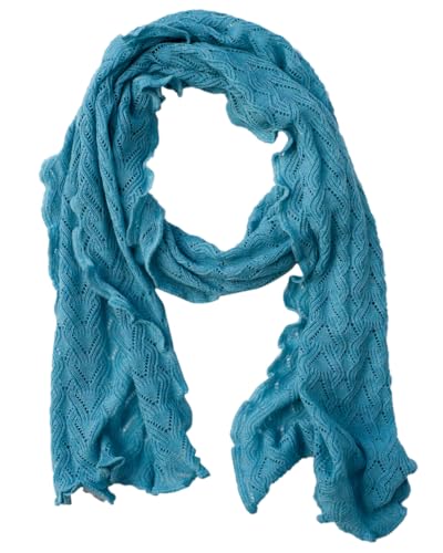 invero, Merino Schal -Lilly, 100% Wolle (Aqua) von invero