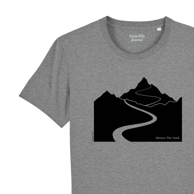 Bio-Baumwolle Mountain Road T-Shirt - Rad Fahren, Laufen, Erkunden Bio-Baumwolle Mountain Road T-Shirt - Rad Fahren, Laufen, Erkunden von invisiblefriend