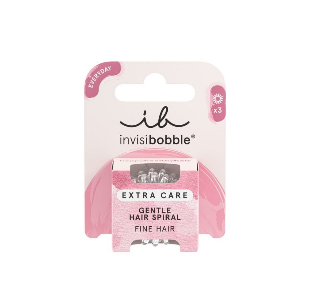 invisibobble Haargummi ® EXTRA CARE Crystal Clear von invisibobble