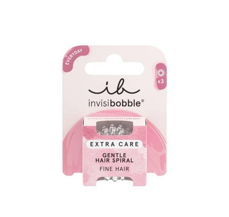 invisibobble Haargummi ® EXTRA CARE Crystal Clear von invisibobble
