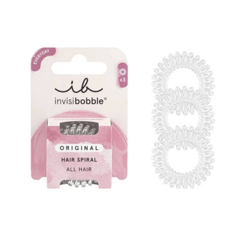 invisibobble Haargummi Crystal Clear 3 U von invisibobble