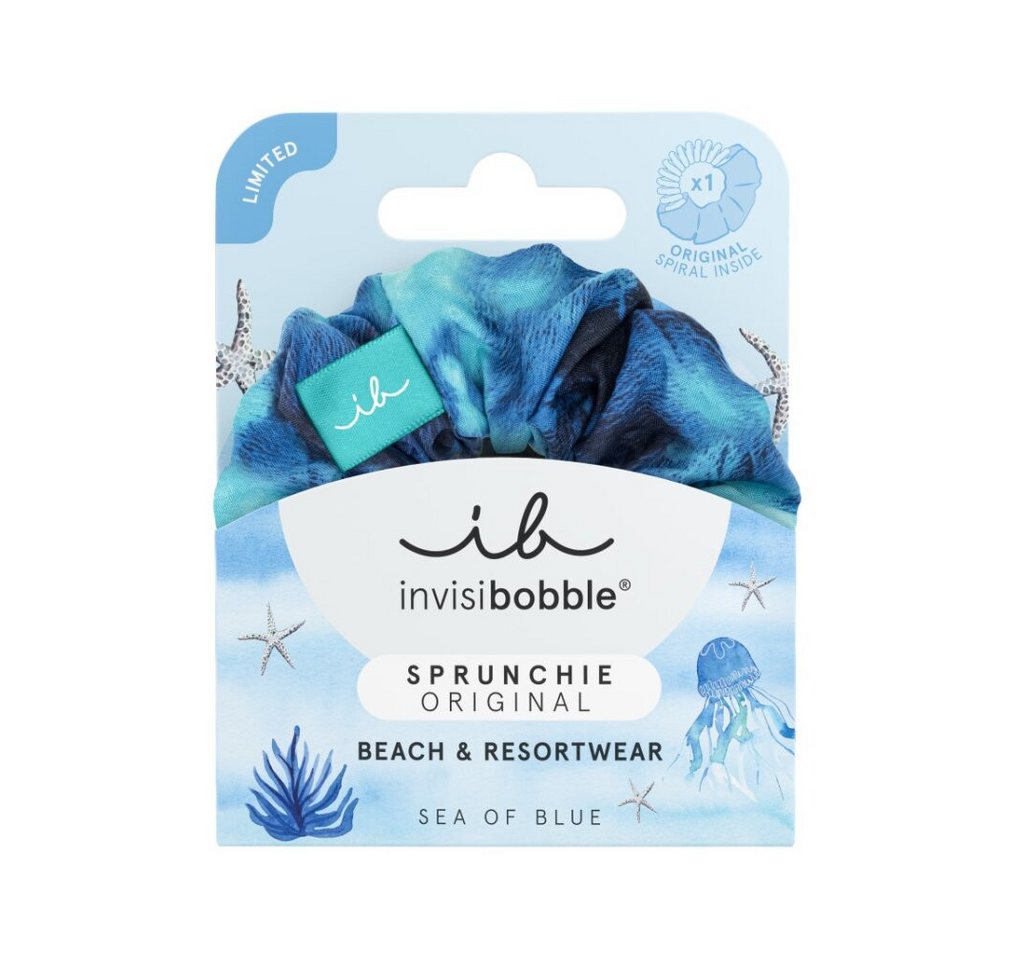 invisibobble Haargummi Sprunchie Bikini Sea of Blues Haarband von invisibobble