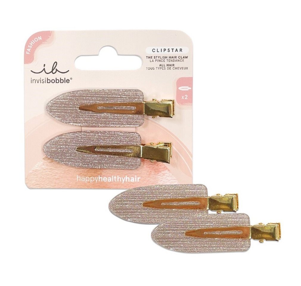 invisibobble Haarklemme Clipstar Glam Ease Haarclip 2 Stück von invisibobble
