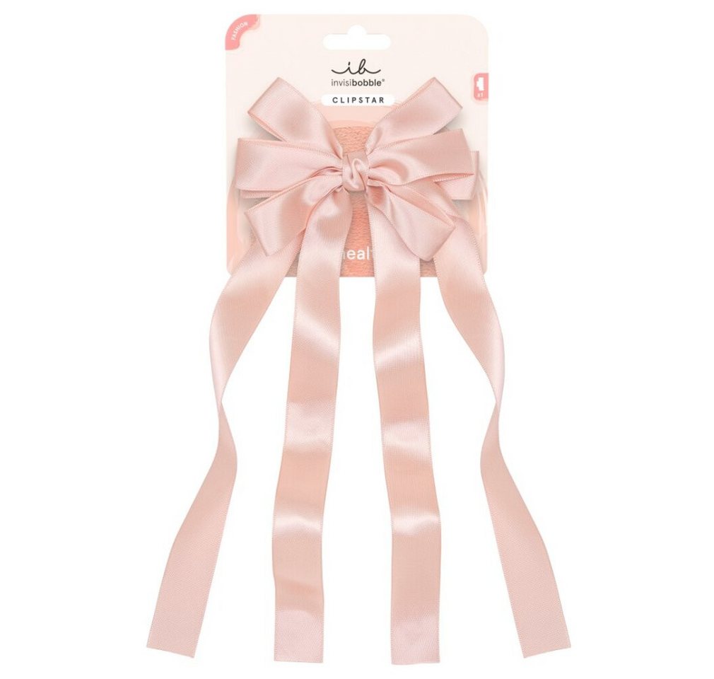 invisibobble Haarklemme Clipstar Ribbon Glam Haarclip mit Schleife von invisibobble