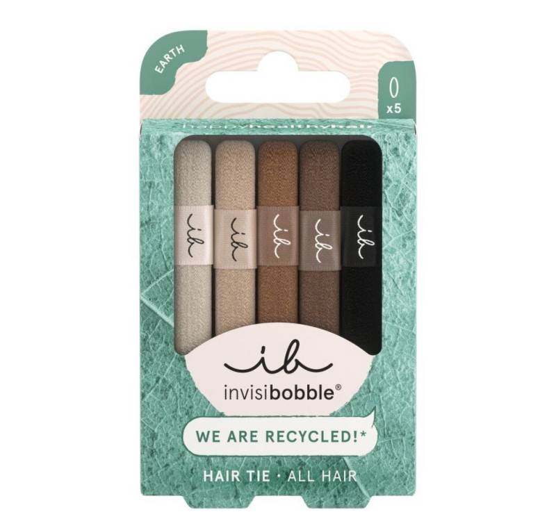 invisibobble Haarklemme HAIR TIE Mocha 5 Stück von invisibobble