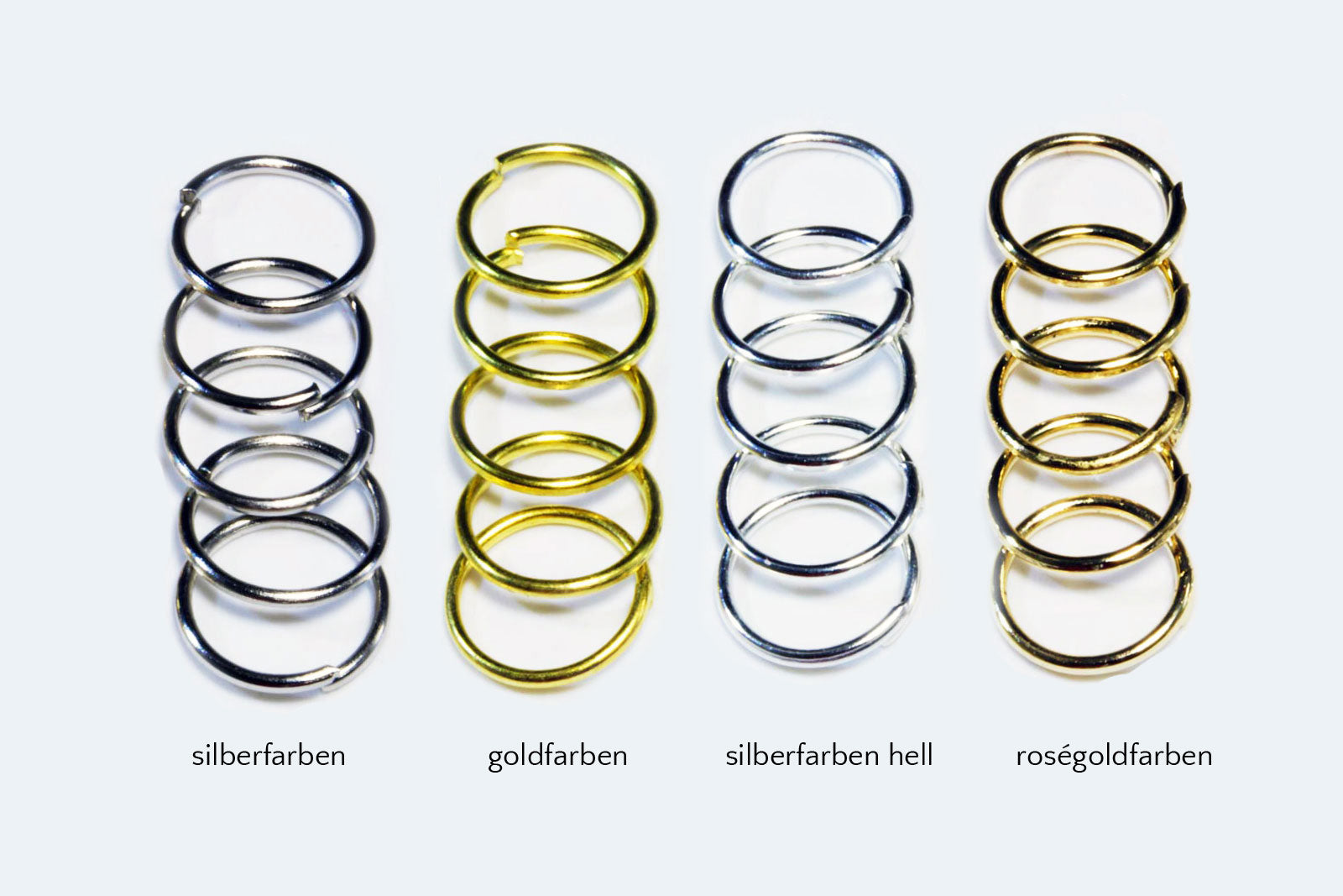 Binderinge, Ø 14 mm, Drahtstärke 1,8 mm von inwaria